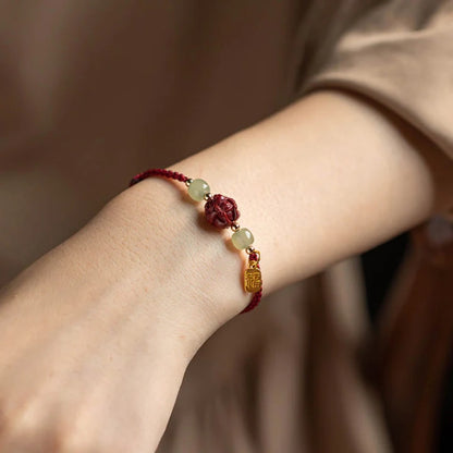 LIMITED TIME OFFER-Handmade Adjustable Red Cord Bracelet – 12 Chinese Zodiac for Good Fortune | Zen Ara Grove