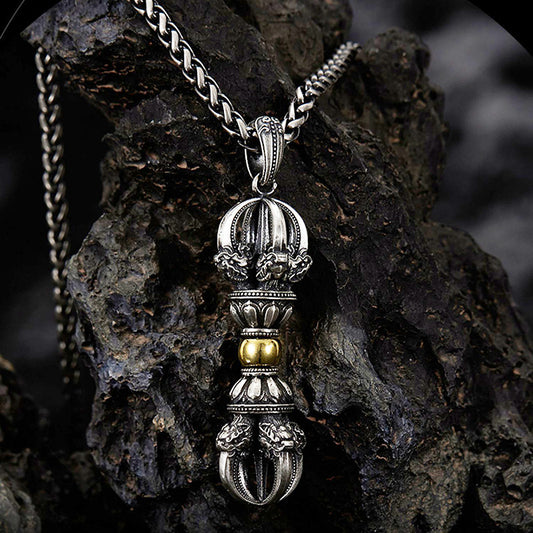 Vajra Pendant – Power & Spiritual Protection | Zen Ara Grove