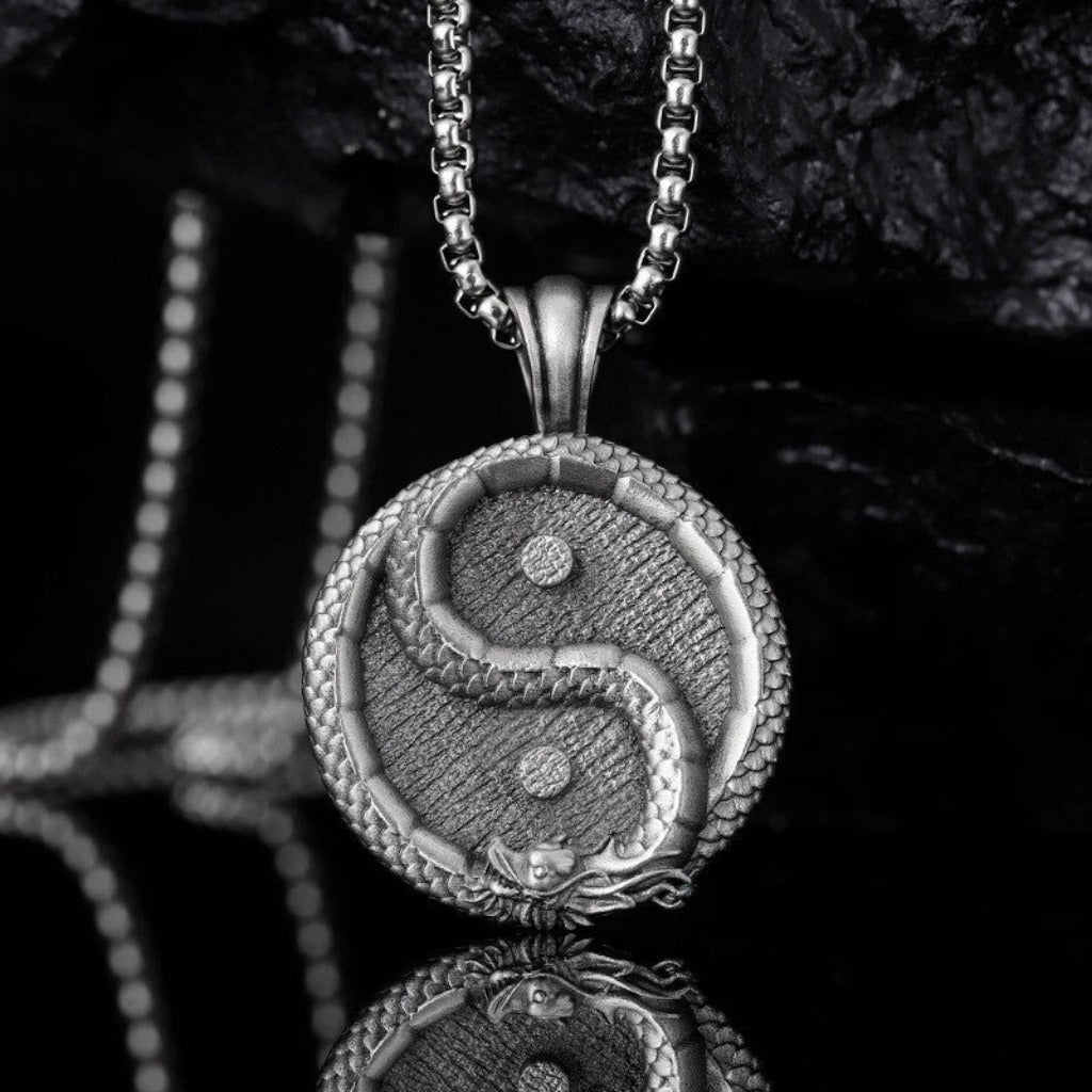 Yin-Yang Dragon Amulet – Balance of Power | Zen Ara Grove
