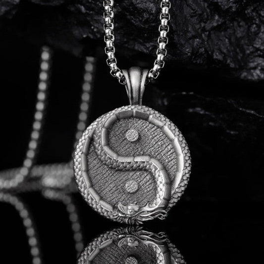 Yin-Yang Dragon Amulet – Balance of Power | Zen Ara Grove
