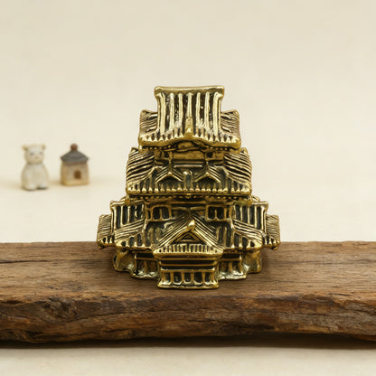 Limited Time Offer · Handcrafted Brass Miniature Pavilion Set – Symbol of Serenity and Wisdom | Zen Ara Grove
