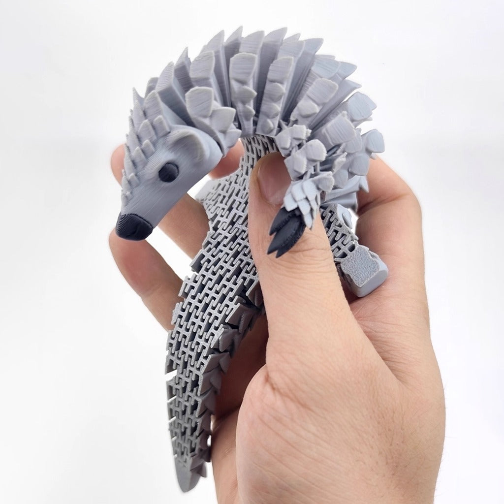 Fully Articulated Pangolin Fidget – Movable Scales, Calming Touch | Zen Ara Grove