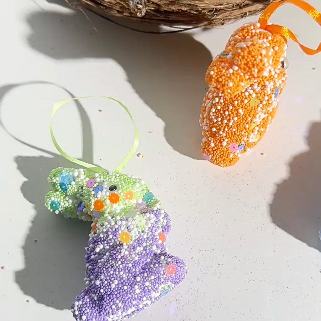 Colorful Easter Bunny Hanging Decoration – Joy & Festivity | Zen Ara Grove