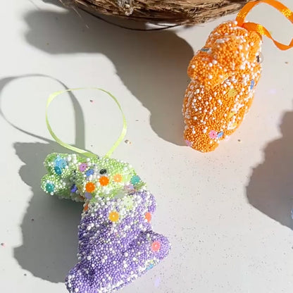 Colorful Easter Bunny Hanging Decoration – Joy & Festivity | Zen Ara Grove