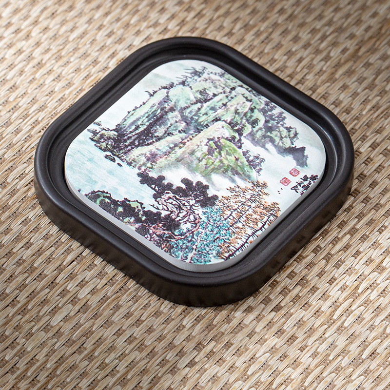 Oriental Zen Style Drink Coaster | Zen Ara Grove