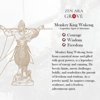 Zen-Inspired Monkey King Figurine | Zen Ara Grove