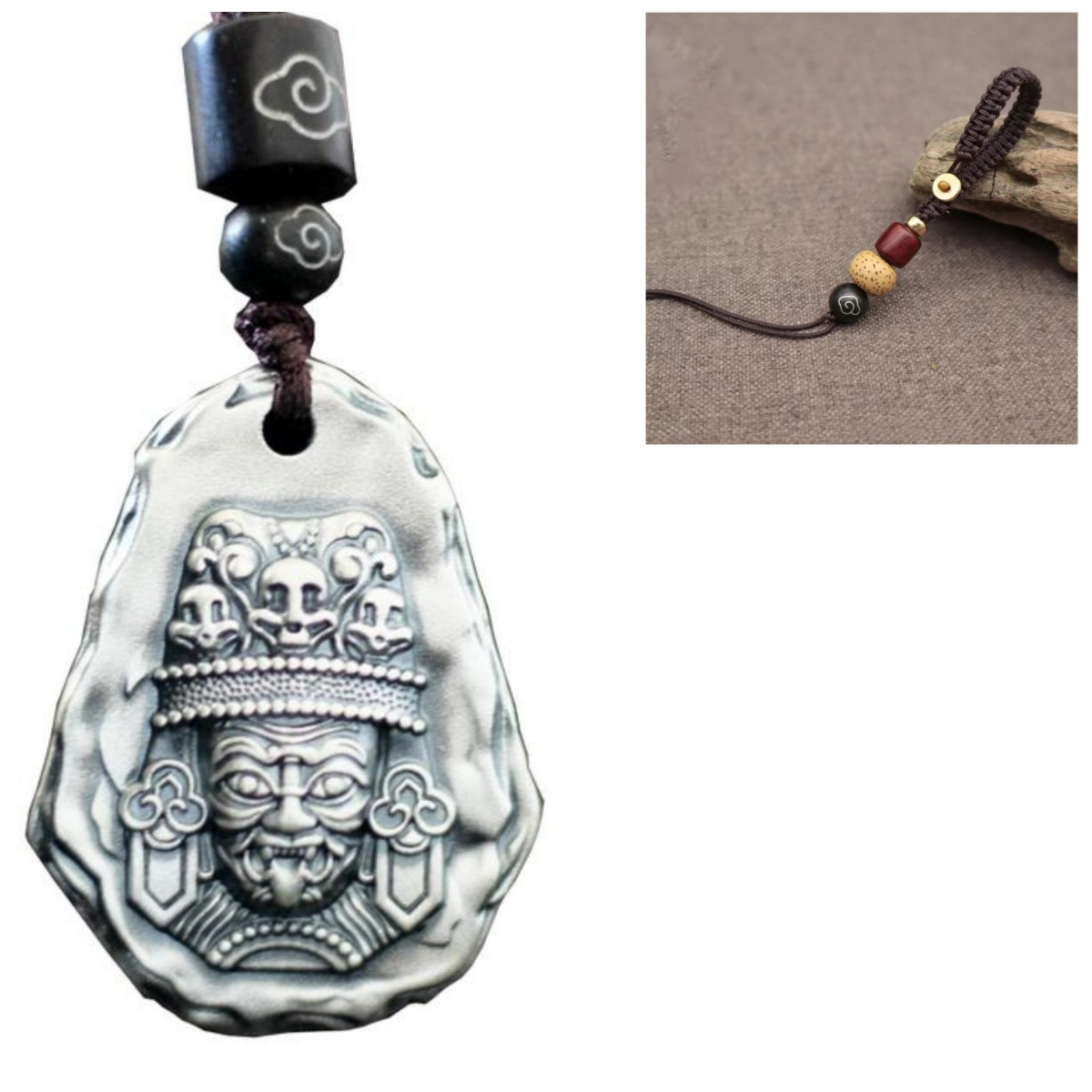 Zaqilam Pendant – Tibetan Goddess of Fortune in Sterling Silver | Zen Ara Grove
