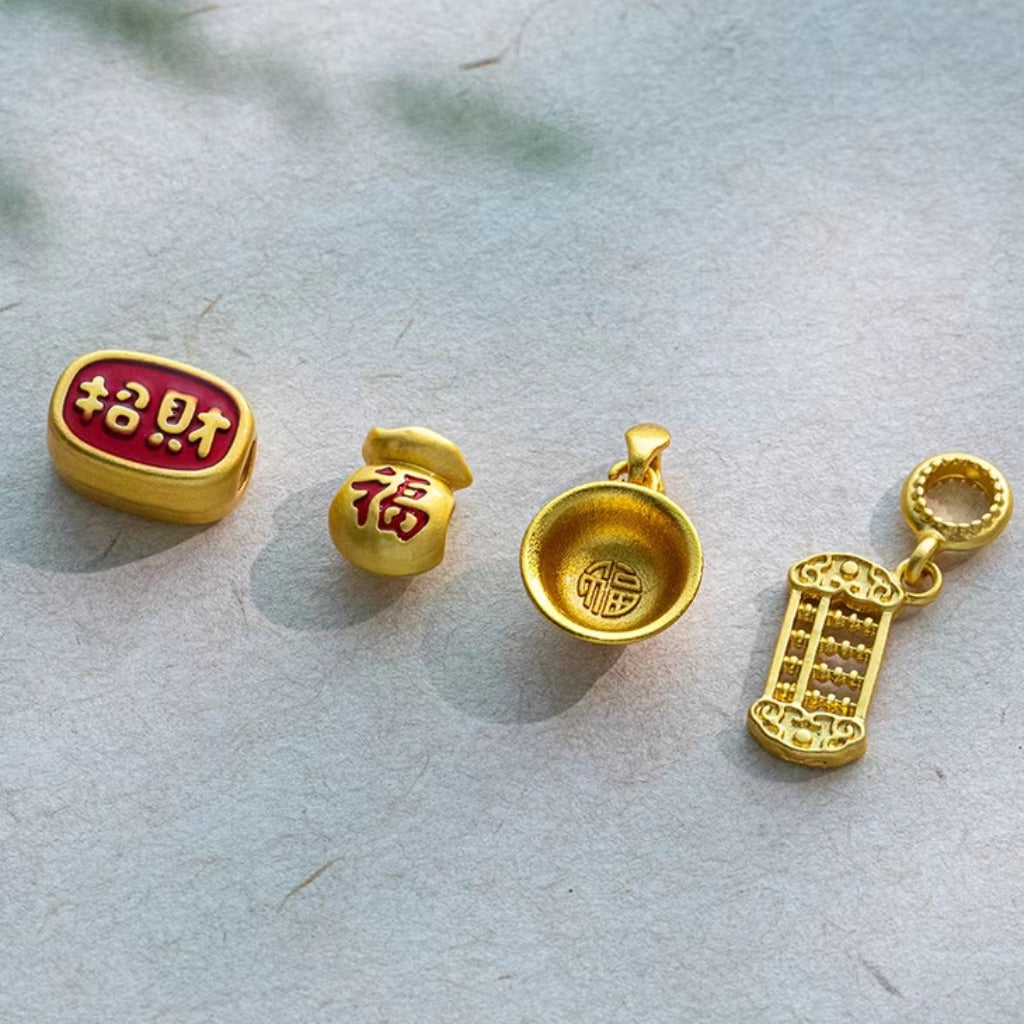 DIY Handwoven Red Cord Bracelet with Gold-Tone Fortune Bead – Make Your Own Lucky Charm | Zen Ara Grove