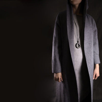 Zen Circle Ebony Wood Necklace Pendant – Peace & Calm | Zen Ara Grove