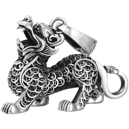 Rising Pixiu Necklace – Attract Fortune & Guard Energy | Zen Ara Grove