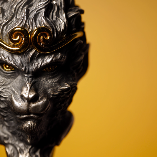 Wukong Pendant – The Monkey King with Golden Headband | Zen Ara Grove