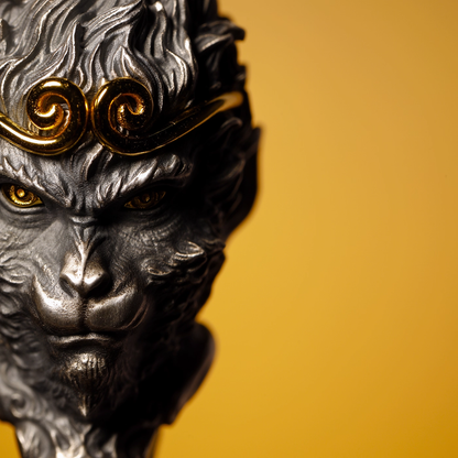 TODAY ONLY! Wukong Pendant – The Monkey King with Golden Headband | Zen Ara Grove