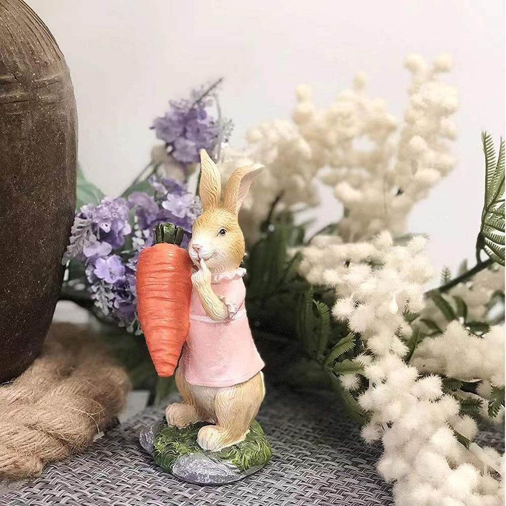 Easter Bunny Figurine Collection – Spring Blessings & New Beginnings | Zen Ara Grove