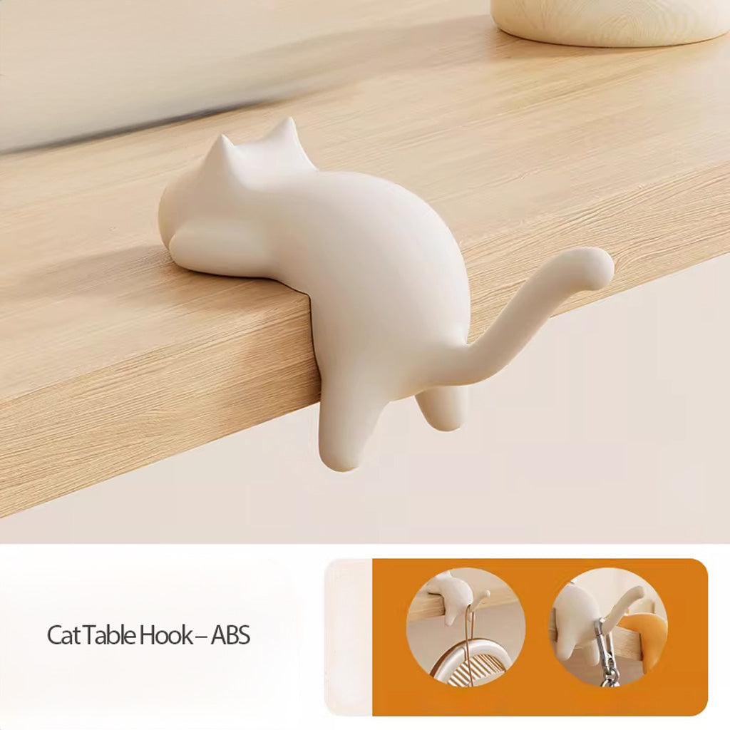 Adorable Cat Desk Hook – Perfect Gift & Organizer | Zen Ara Grove