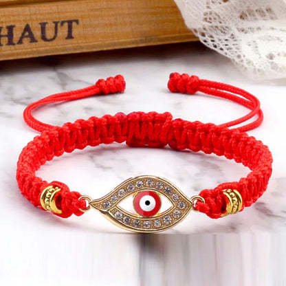 Adjustable Evil Eye Cord Bracelet – Ward Off Negativity, Invite Good Fortune | Zen Ara Grove