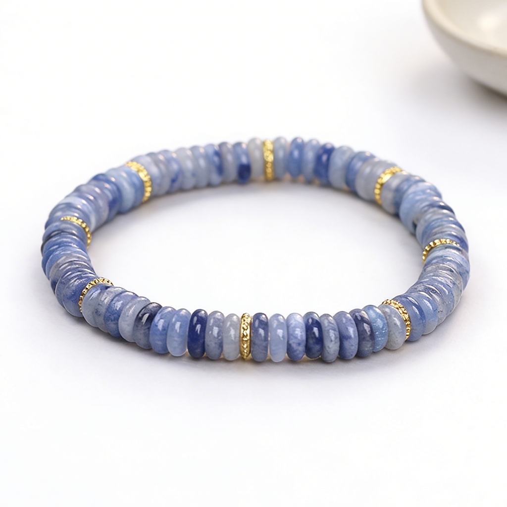 Natural Aventurine Abacus Bead Bracelet – A Symbol of Prosperity and Balance | Zen Ara Grove