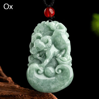 Chinese Zodiac Jade Pendant – Eternal Blessing & Protection | Zen Ara Grove