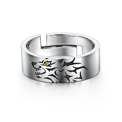 Wolf Totem Ring – Symbol of Strength and Freedom | Zen Ara Grove