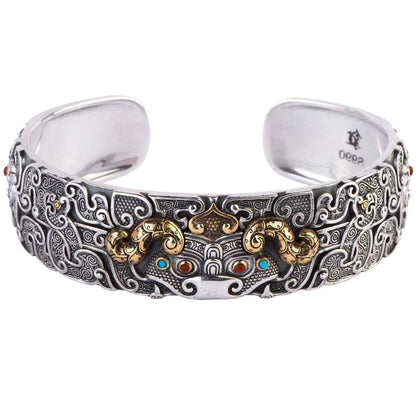 Taotie Beast Bracelet – Ancient Chinese Guardian of Power | Zen Ara Grove