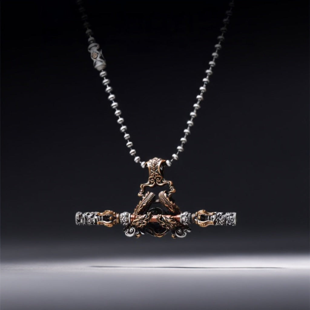 Monkey King Jin Gu Bang Necklace – Spirit of Defiance | Zen Ara Grove