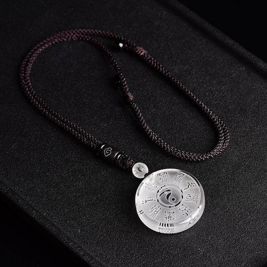 Five Sacred Mountains Yin-Yang Amulet Pendant  – Balance & Protection | Zen Ara Grove