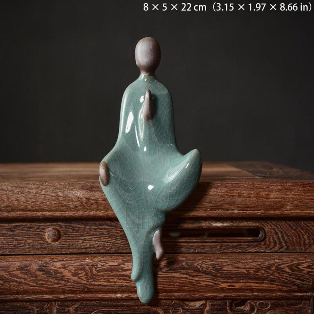 Porcelain Formless Buddha Figurine – Zen Style Mindfulness Sculpture | Zen Ara Grove