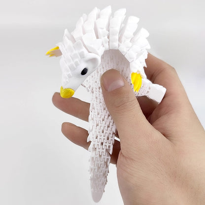 Fully Articulated Pangolin Fidget – Movable Scales, Calming Touch | Zen Ara Grove