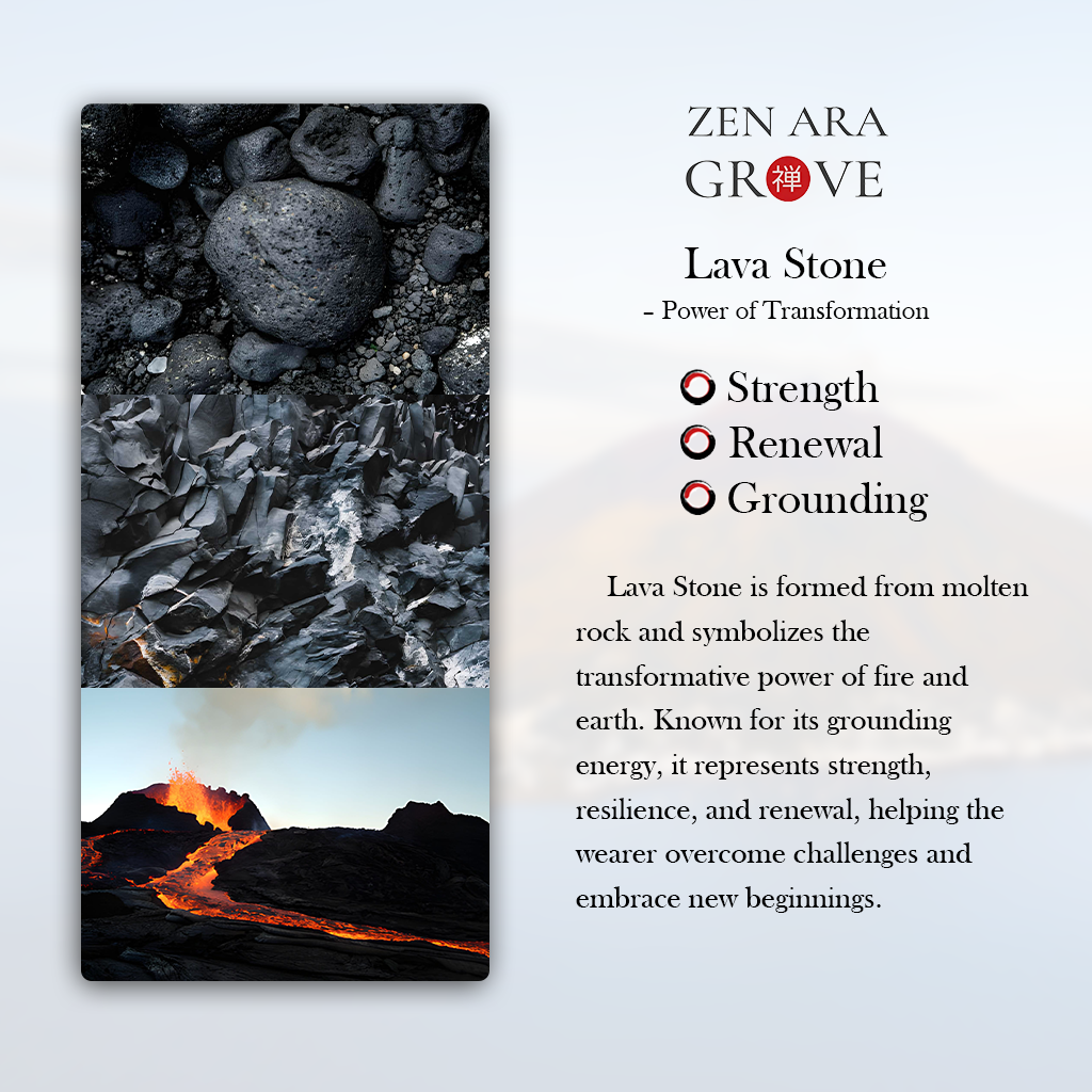 Handmade Adjustable Cord – Volcanic Stone & Polished Obsidian, Galaxy Style | Zen Ara Grove