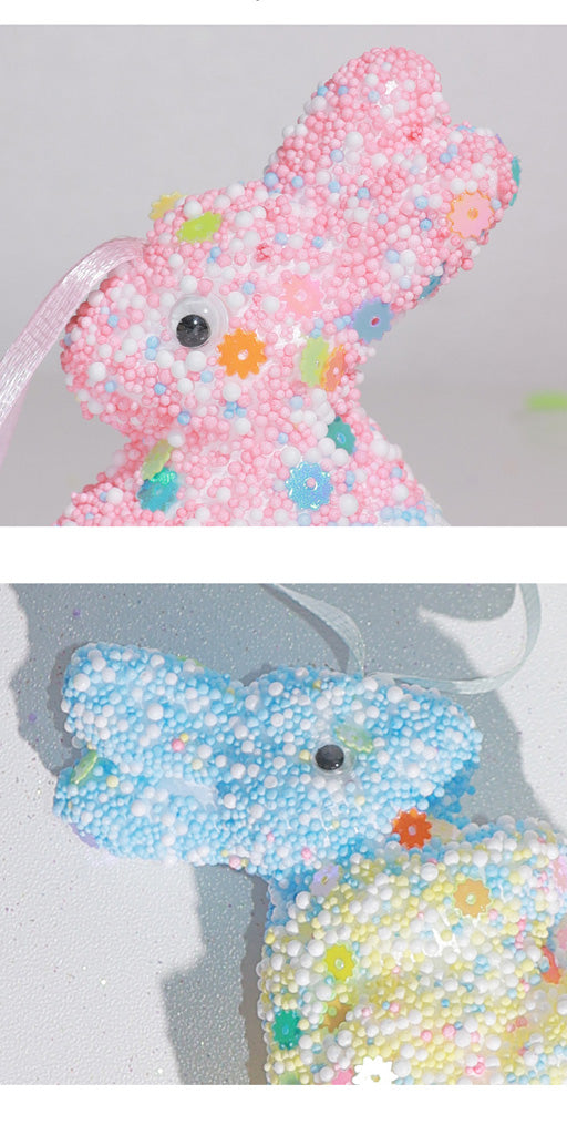 Colorful Easter Bunny Hanging Decoration – Joy & Festivity | Zen Ara Grove