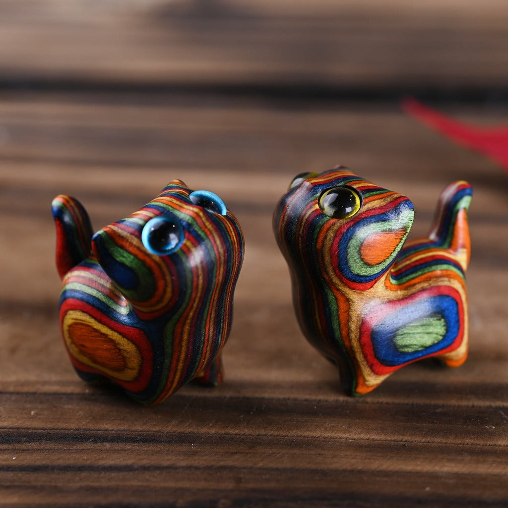 Rainbow Eucalyptus Cute Cat Animals Calm Decoration | Zen Ara Grove