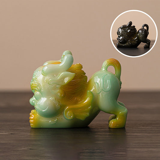 Thermochromic Pixiu Ornament – Bringing Warmth, Color, and Good Luck | Zen Ara Grove