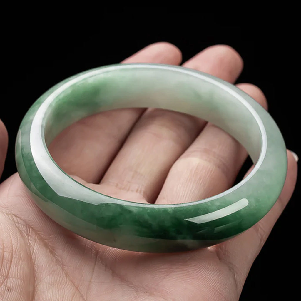 Verdant Grace – Fortune & Serenity Jade Bracelet | Zen Ara Grove