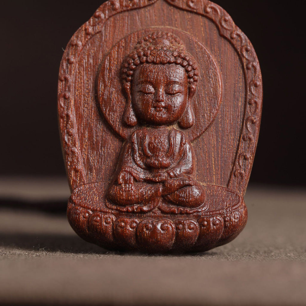 Sandalwood & Rosewood Pendant – Symbol of Protection and Inner Peace | Zen Ara Grove