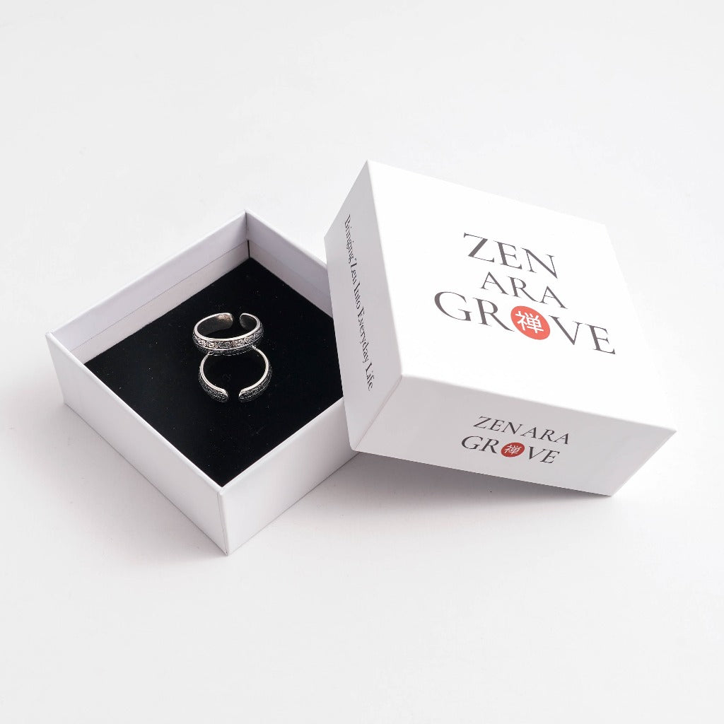 Beast Motif Spiral Ring – Ancient Grace, Modern Elegance | Zen Ara Grove