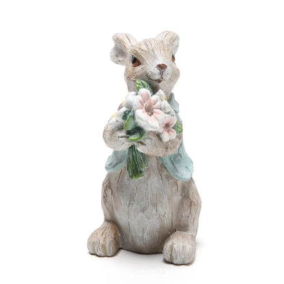 Easter Bunny Figurine Collection – Spring Blessings & New Beginnings | Zen Ara Grove