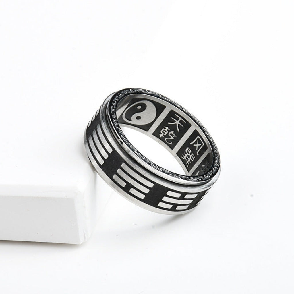 Rotatable Yin-Yang Ring – Mindful Energy Flow  | Zen Ara Grove