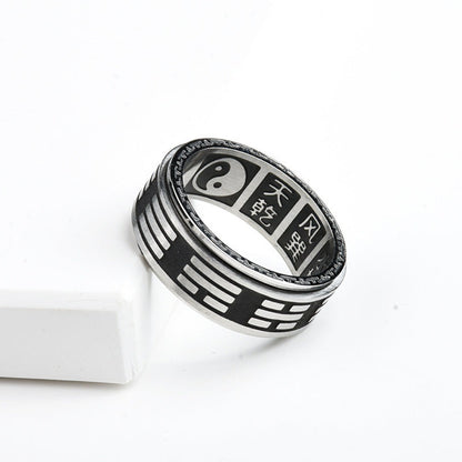 Rotatable Yin-Yang Ring – Mindful Energy Flow  | Zen Ara Grove