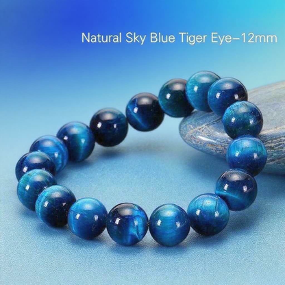 TODAY ONLY! Zen Blue Tiger Eye Beaded Bracelet | Zen Ara Grove