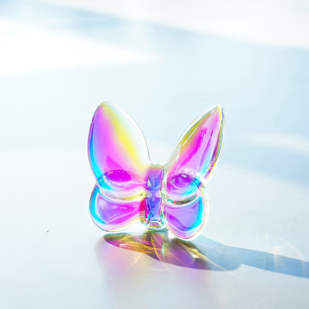 Crystal Glass Butterfly Figurine – A Symbol of Transformation and Grace | Zen Ara Grove