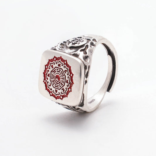 Dao Balance Ring｜Yin-Yang Harmony & Five-Thunder Protection | Zen Ara Grove