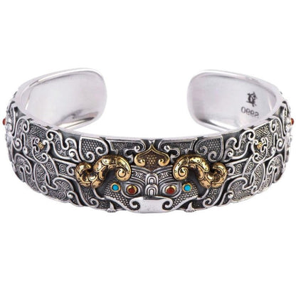 Taotie Beast Bracelet – Ancient Chinese Guardian of Power | Zen Ara Grove