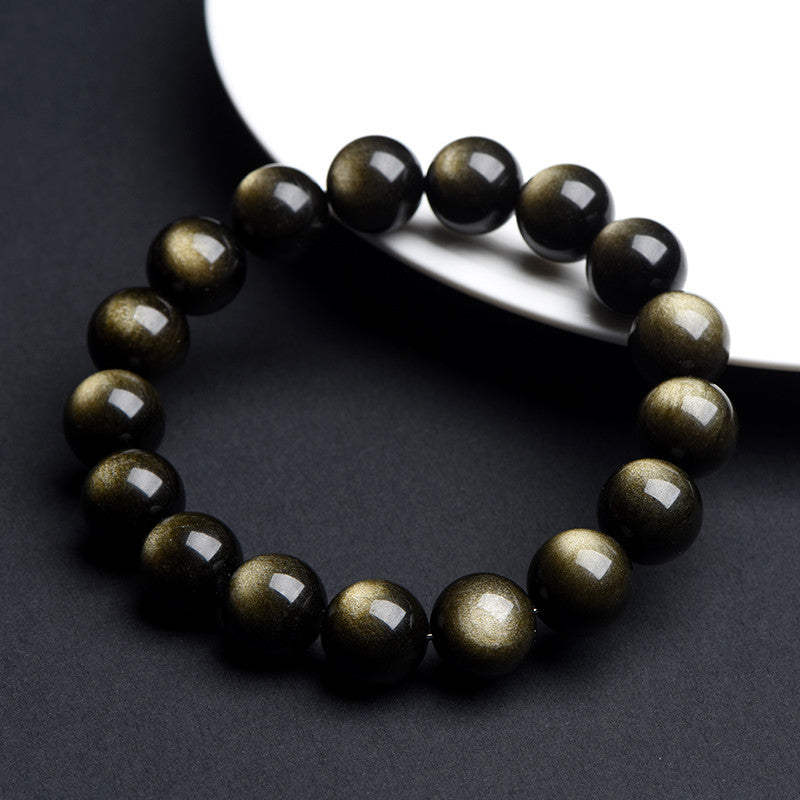 Obsidian Bead Bracelet | Zen Ara Grove