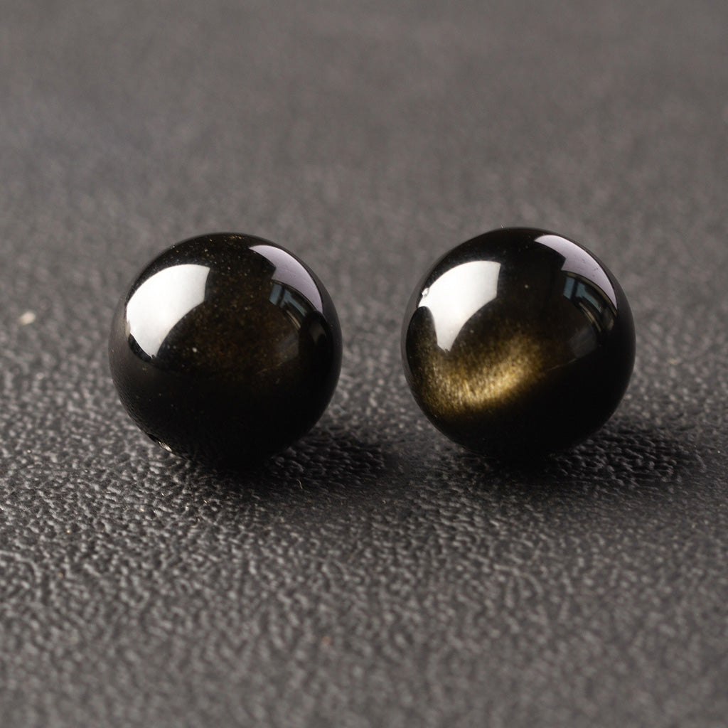 Golden & Silver Obsidian Bracelet – Confidence, Balance, and Craftsmanship | Zen Ara Grove