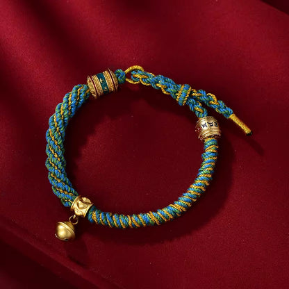 Hand‑Woven Blessing Bracelet – Color Options Symbolizing Peace and Protection | Zen Ara Grove