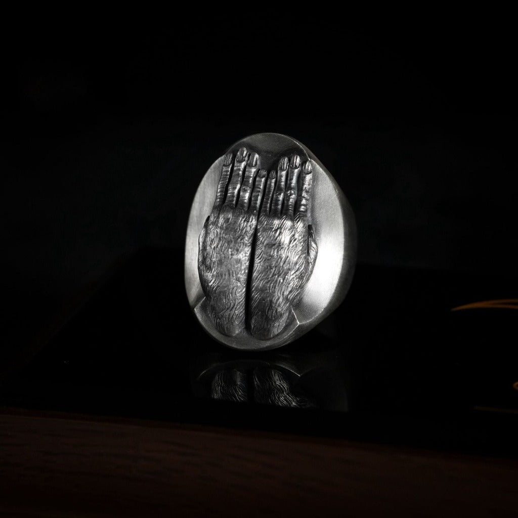 $9.99 LIMITED TIME OFFER "See No Evil" Ring – Ignore Negativity, Embrace Calm | Zen Ara Grove