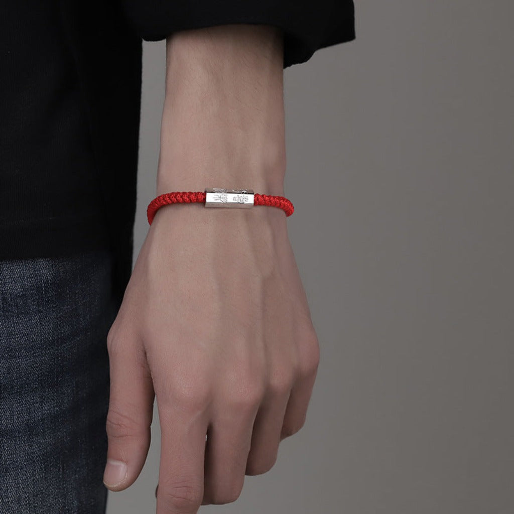 Red String Bracelet – Inner Peace & Self-Discipline | Zen Ara Grove