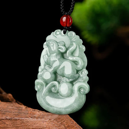 Chinese Zodiac Jade Pendant – Eternal Blessing & Protection | Zen Ara Grove