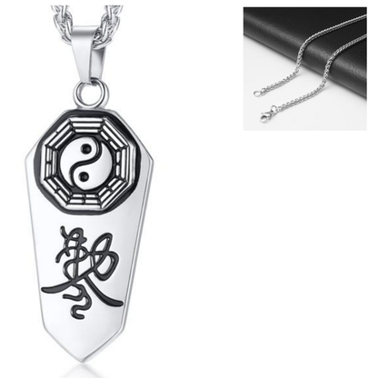Yin Yang Bagua Pendant – Balance and Protection Charm | Zen Ara Grove