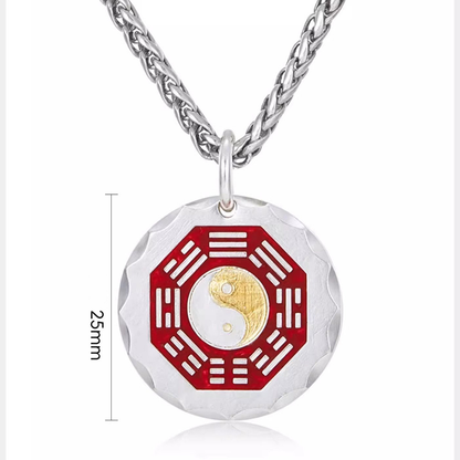 Tai Chi Yin-Yang Bagua Pendant – Balance in Every Moment | Zen Ara Grove