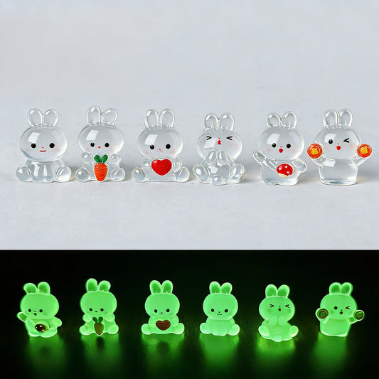 Glow Bunny Figurine – Whimsy and Warm Light | Zen Ara Grove